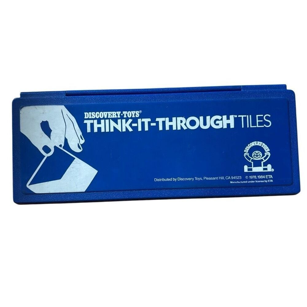 Discovery Toys Think-It-Through Tiles 1989